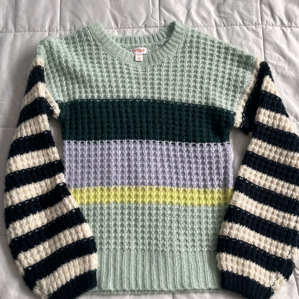 Colorful Striped Sweater